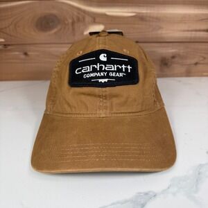 Carhartt Company Gear Brown Cotton Twill Baseball Cap OSFA New With Tags